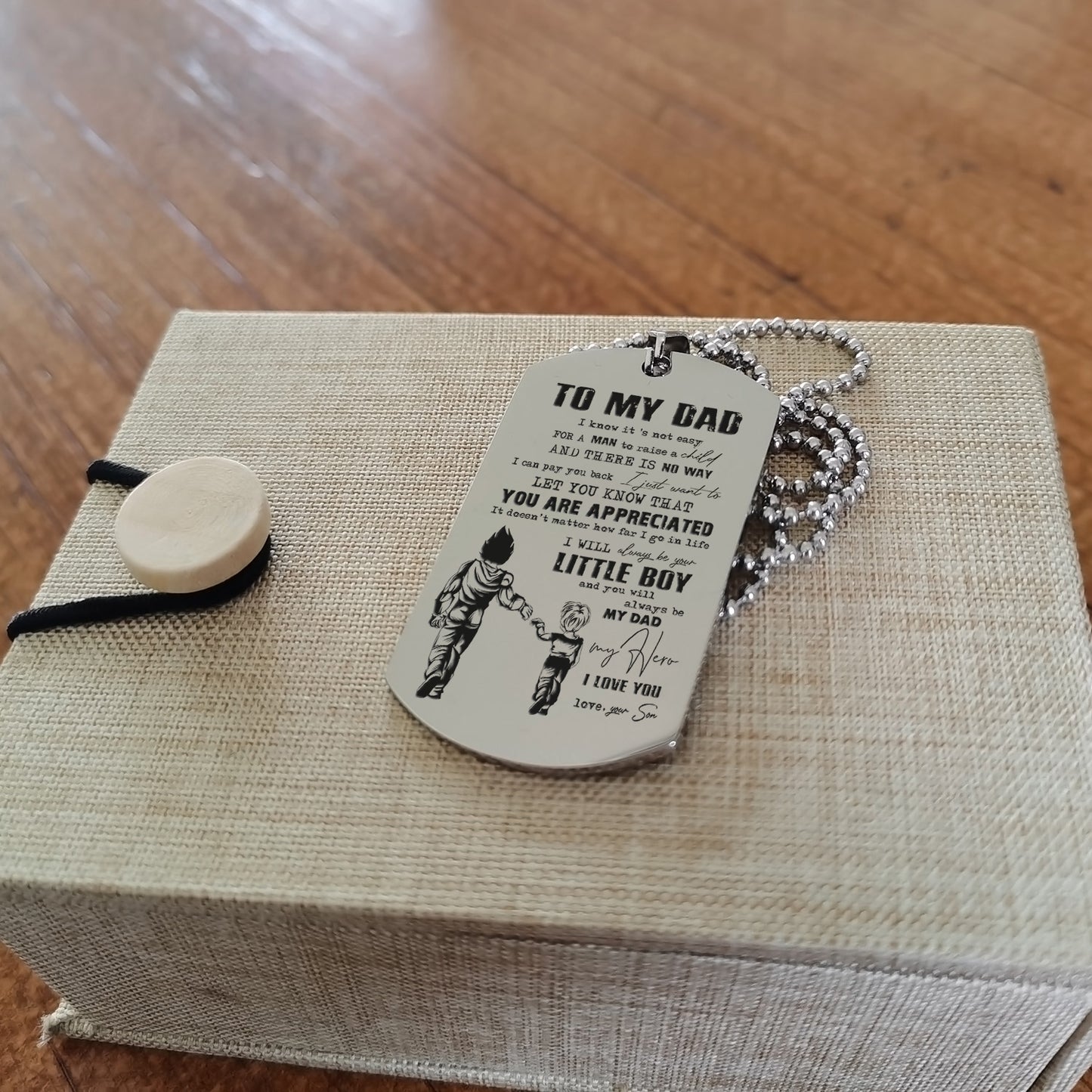 G2 - To My Dad - Son- Dog Tag - Viking - Father's day