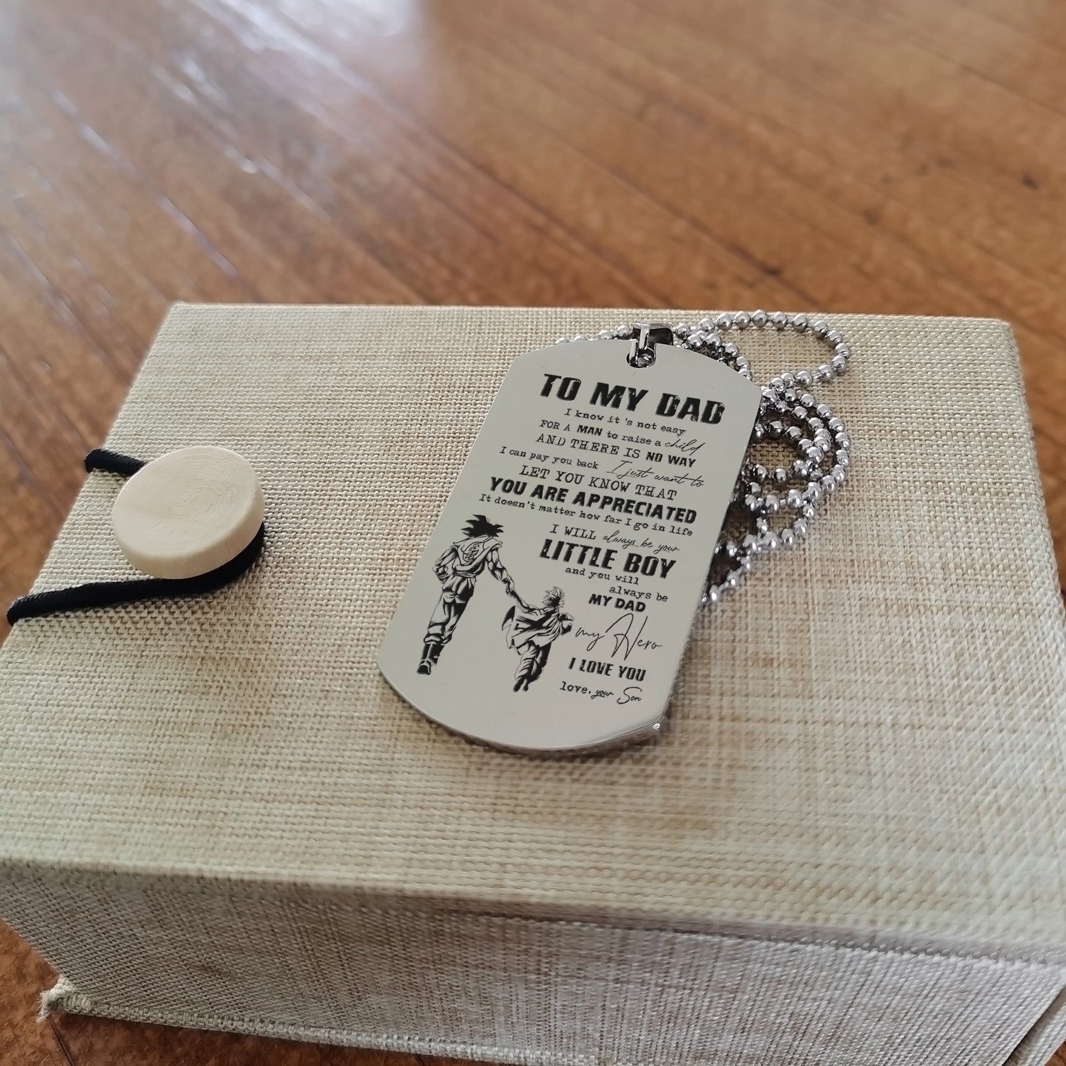 G2 - To My Dad - Son- Dog Tag - Viking - Father's day