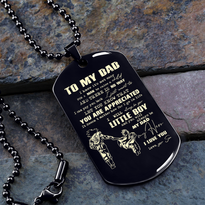 G2 - To My Dad - Son- Dog Tag  - Viking - Father's day