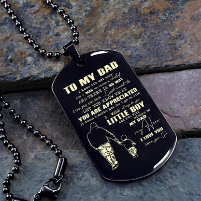 G2 - To My Dad - Son- Dog Tag  - Viking - Father's day