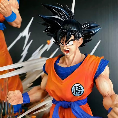 Dragon Ball - DRT008 - Anime Dragon Ball Z Son Goku Super Saiyan Figure Action Figure Model Desktop Ornaments Collectibles Models Anime Toys Gifts