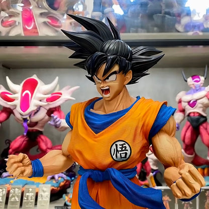 Dragon Ball - DRT008 - Anime Dragon Ball Z Son Goku Super Saiyan Figure Action Figure Model Desktop Ornaments Collectibles Models Anime Toys Gifts