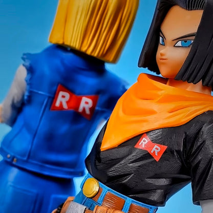 Dragon Ball - DRT012 - Anime Dragon Ball Z Android 17 Figure Android 18 PVC Action Figures Collection Model Toys Gifts