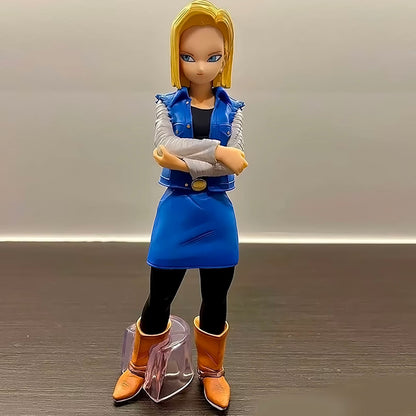 Dragon Ball - DRT012 - Anime Dragon Ball Z Android 17 Figure Android 18 PVC Action Figures Collection Model Toys Gifts
