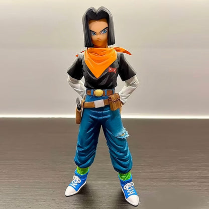 Dragon Ball - DRT012 - Anime Dragon Ball Z Android 17 Figure Android 18 PVC Action Figures Collection Model Toys Gifts