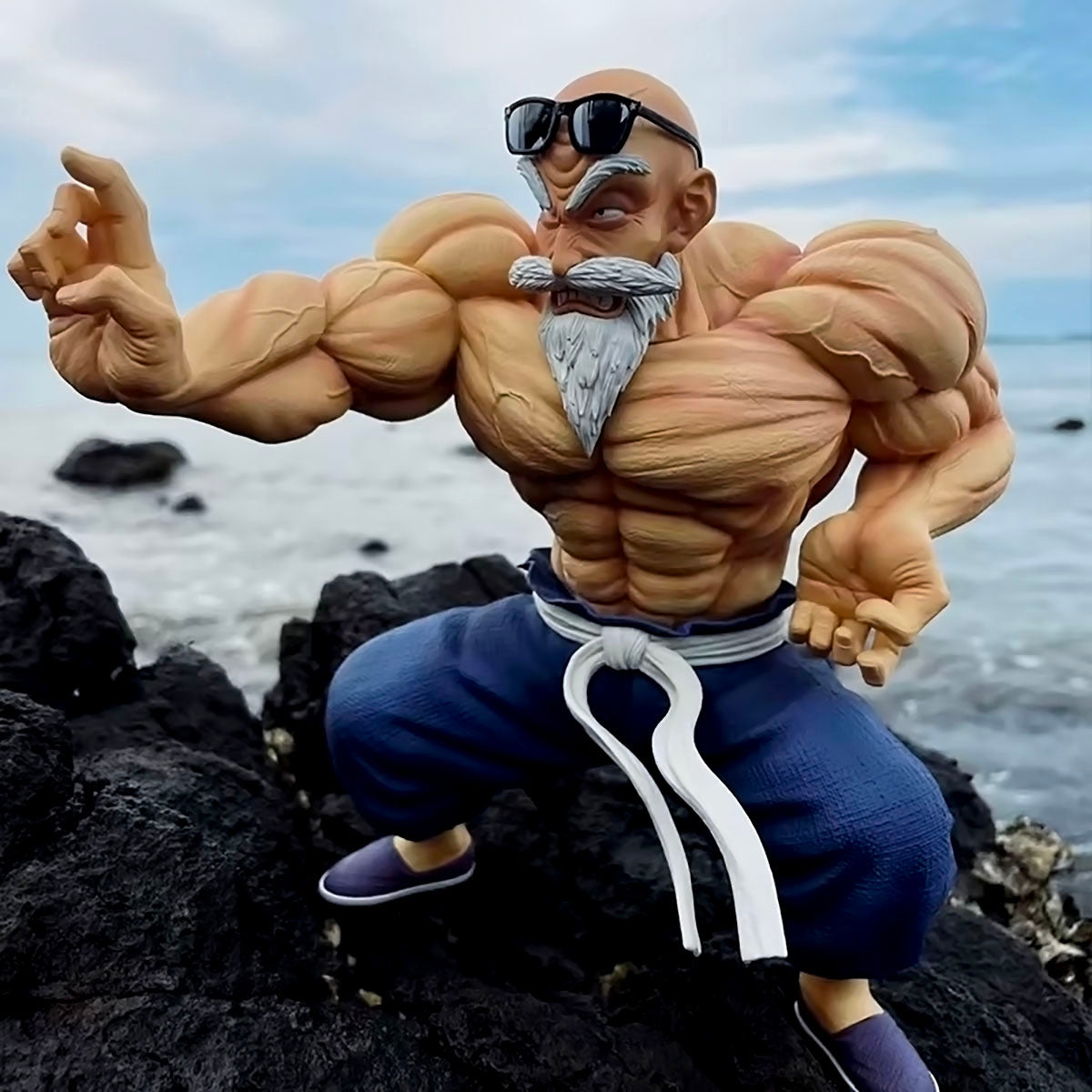 Dragon Ball - DRT013 - Master Roshi Kame Sennin Action Figure Toys Anime DBZ Figuras 25cm Manga Figurine Collection Model Ornaments Gift