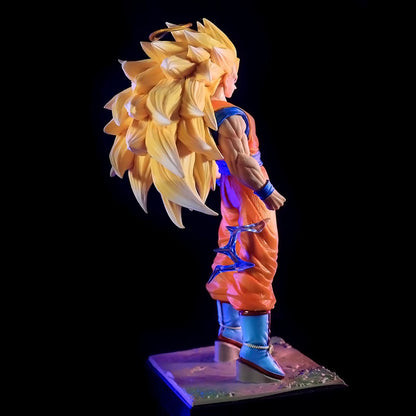 Dragon Ball - DRT017 - Anime Dragon Ball Z Figure SSJ3 Goku Figure PVC Super Saiyan 3 Goku Collectible Model Toys Gifts