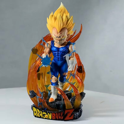Dragon Ball - DRT028 - Anime Dragon Ball Z Majin Vegeta Figure Replace Head Pvc Action Figures Vegeta Figurine Gk Statue Collection Model Toys