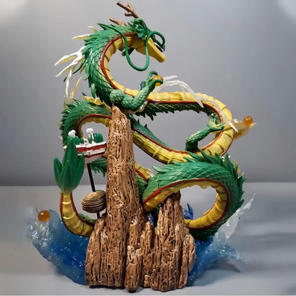 Dragon Ball - DRT040 - Anime Dragon Ball Z Shenron Figure with kid goku Figurine PVC Action figures GK Statue DBZ Shenlong Collectible Model Toys Gifts