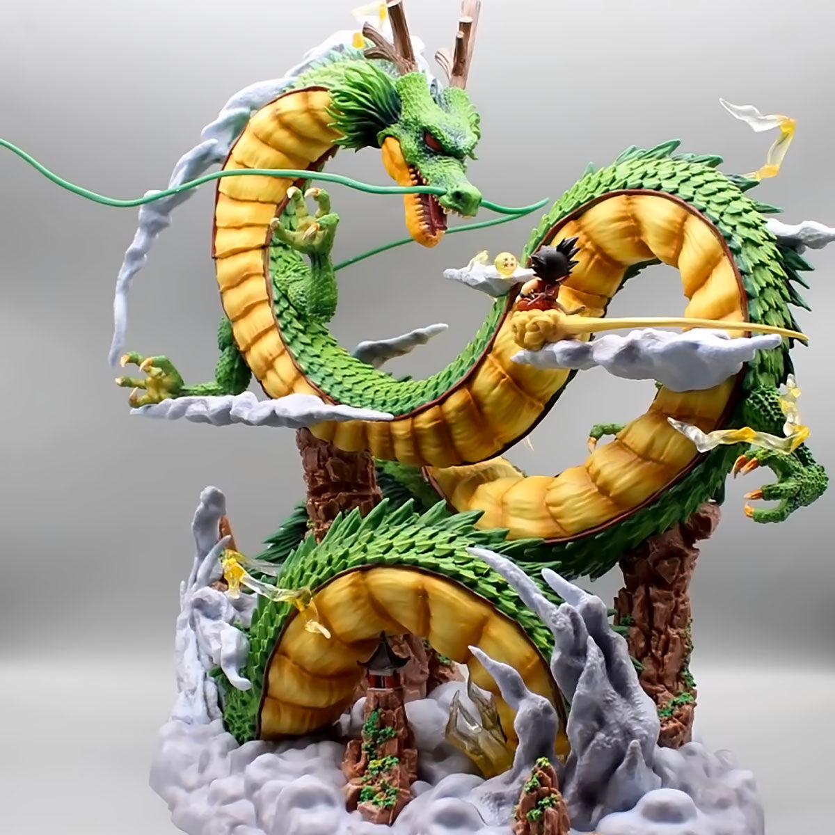 Dragon Ball - DRT041 - Anime Dragon Ball Z Figure Son Goku Wish Dragon Shenron Action Figure PVC Model Statue Collection Desktop Decoration Toys