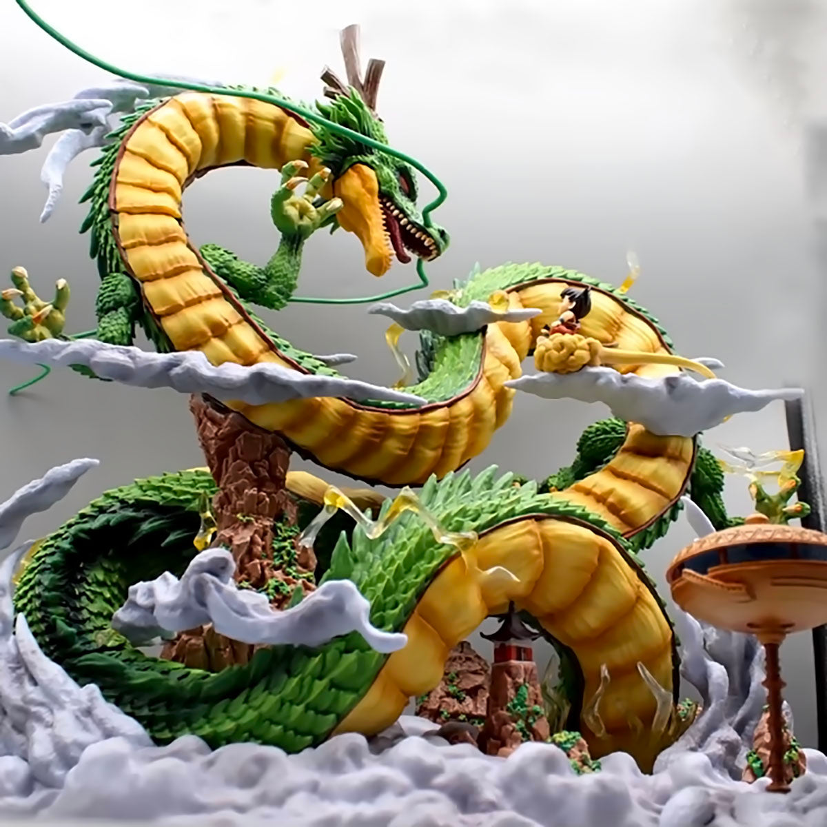 Dragon Ball - DRT041 - Anime Dragon Ball Z Figure Son Goku Wish Dragon Shenron Action Figure PVC Model Statue Collection Desktop Decoration Toys