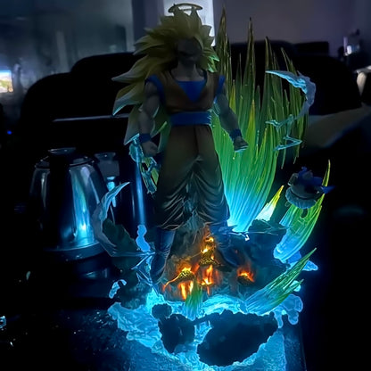 Dragon Ball - DRT046 - Dragon Ball Z Anime Figure GK Son Goku Kakarotto Super Saiyan 3 Manga Statue Pvc Action Figurine Collectible Model Toy Gifts