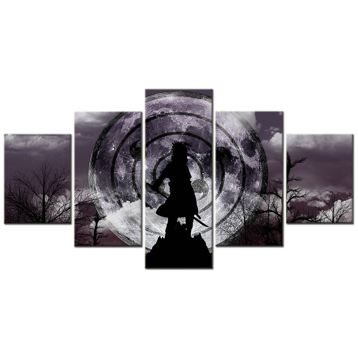 Naruto - 5 Pieces Wall Art - Uzumaki Naruto - Printed Wall Pictures Home Decor - Naruto Poster - Naruto Canvas