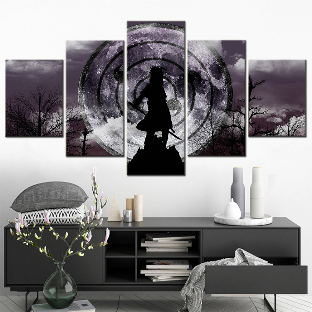 Naruto - 5 Pieces Wall Art - Uzumaki Naruto - Printed Wall Pictures Home Decor - Naruto Poster - Naruto Canvas