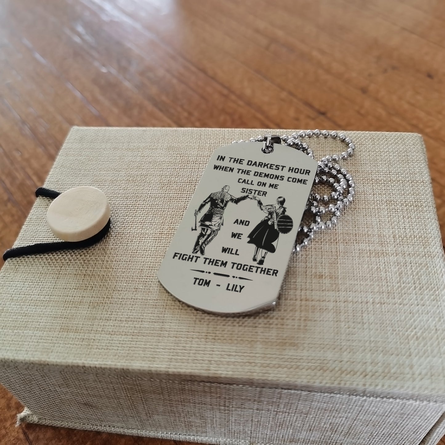 BR2 -Call on me Brother - Dragon ball - Goku - Vegeta- Soldier - Naruto - Engraved Dog Necklace All Style