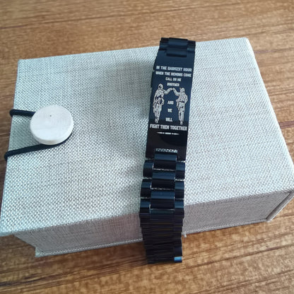 BR12 Call on me Brother - Goku Vegeta - Soldier -Engraved Bracelet All Style