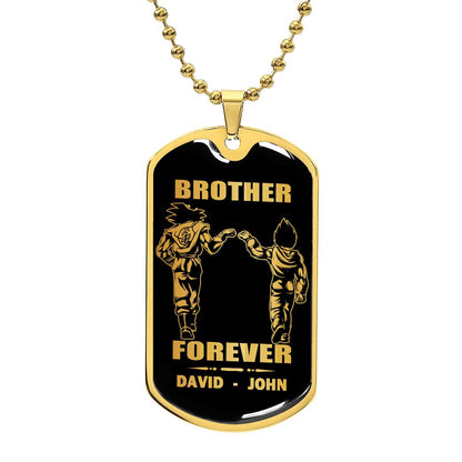 BROTHER FOREVER 18K GOLD