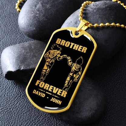 BROTHER FOREVER 18K GOLD