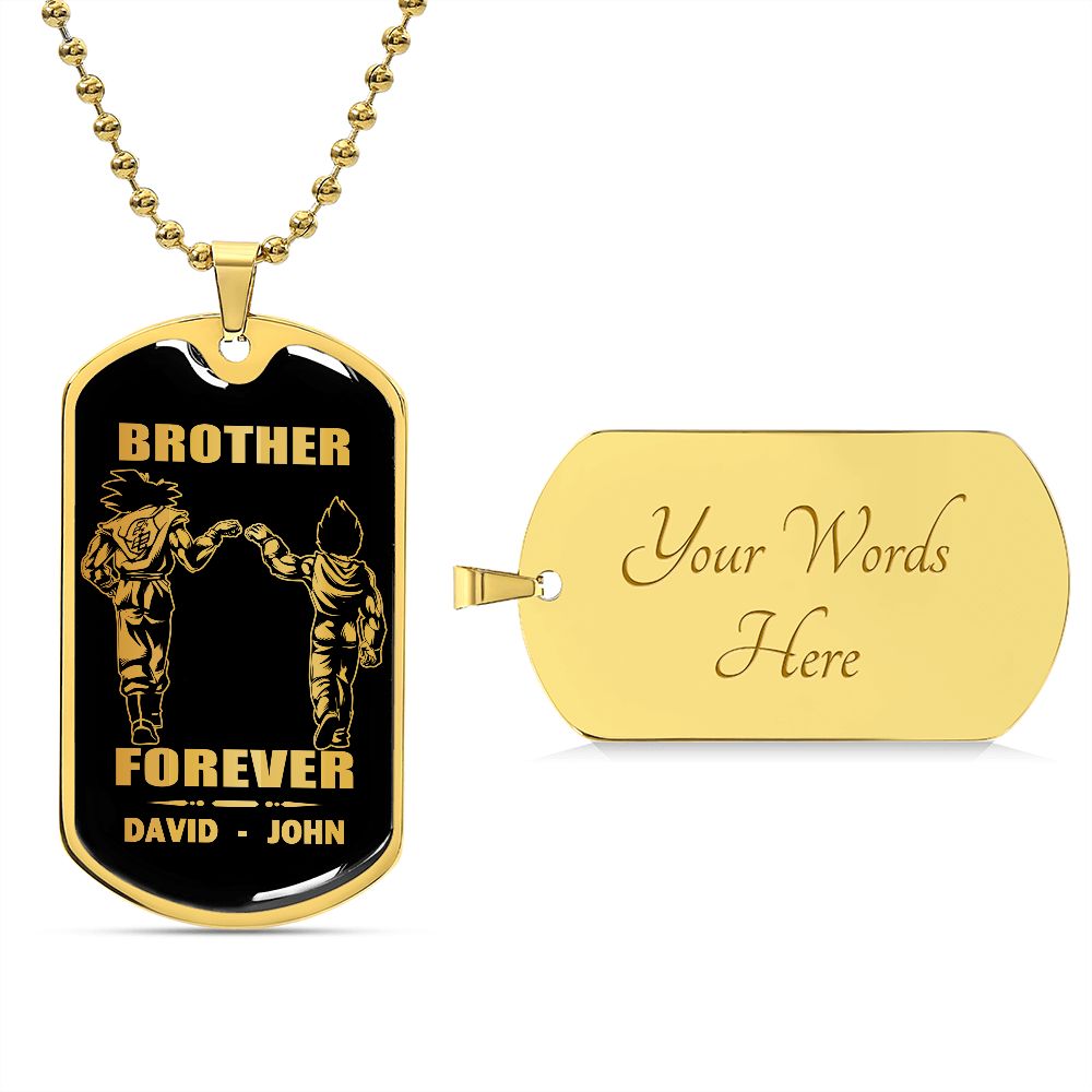 BROTHER FOREVER 18K GOLD