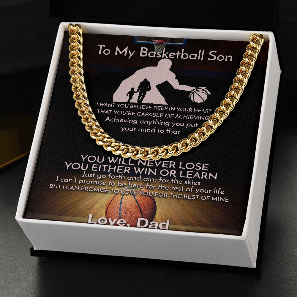to my basketball son lhd